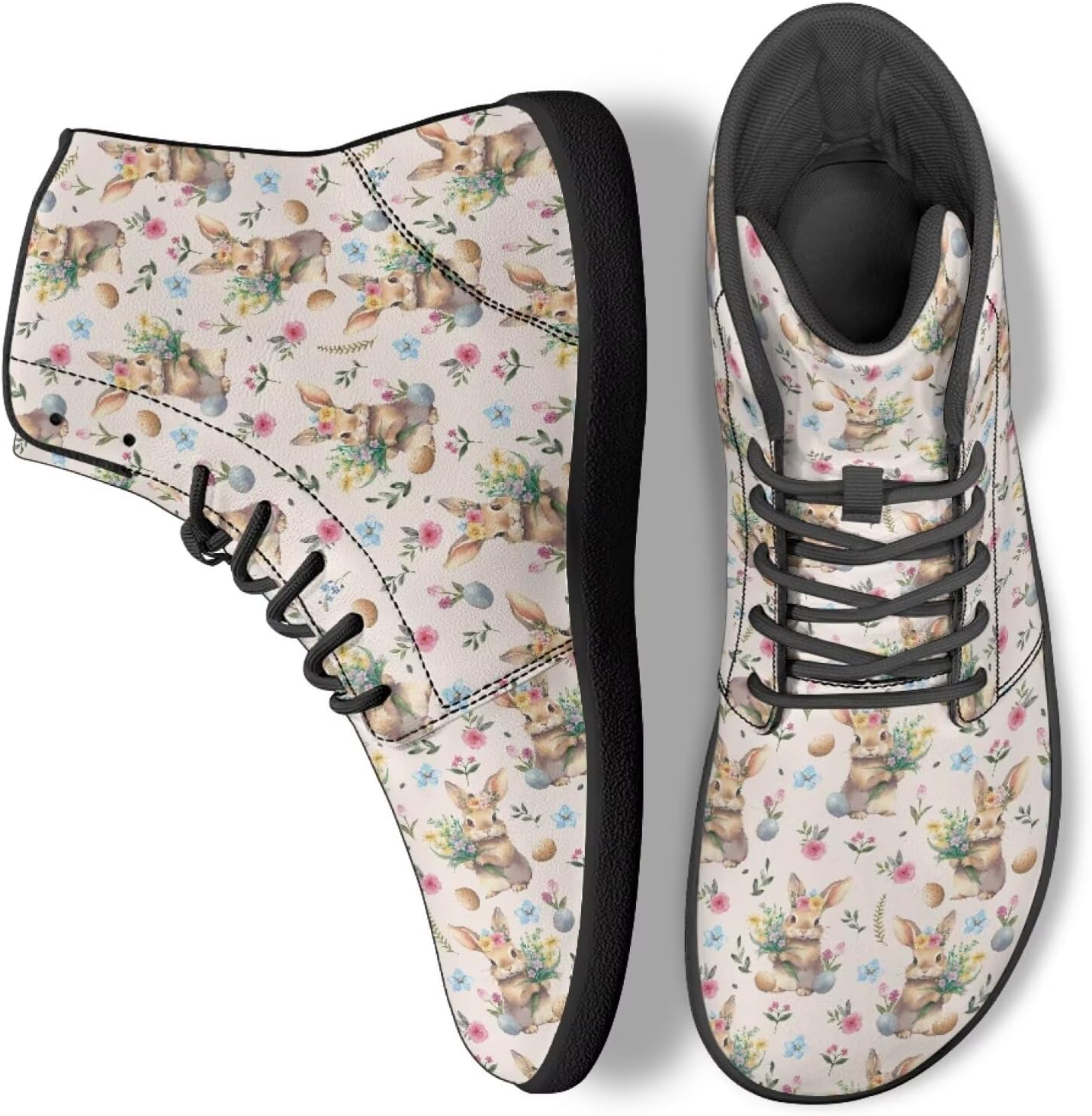 Унисекс кроссовки для ходьбы, высокие теннисные ботинки, на шнуровке, для работы в офисе, спорта и активного отдыха на улице Ecaestolph, Rabbit Colorful Flower
Унисекс кроссовки для ходьбы, высокие теннисные ботинки, на шнуровке, для работы в офисе, спорта и активного отдыха на улице Ecaestolph, Rabbit Colorful Flower