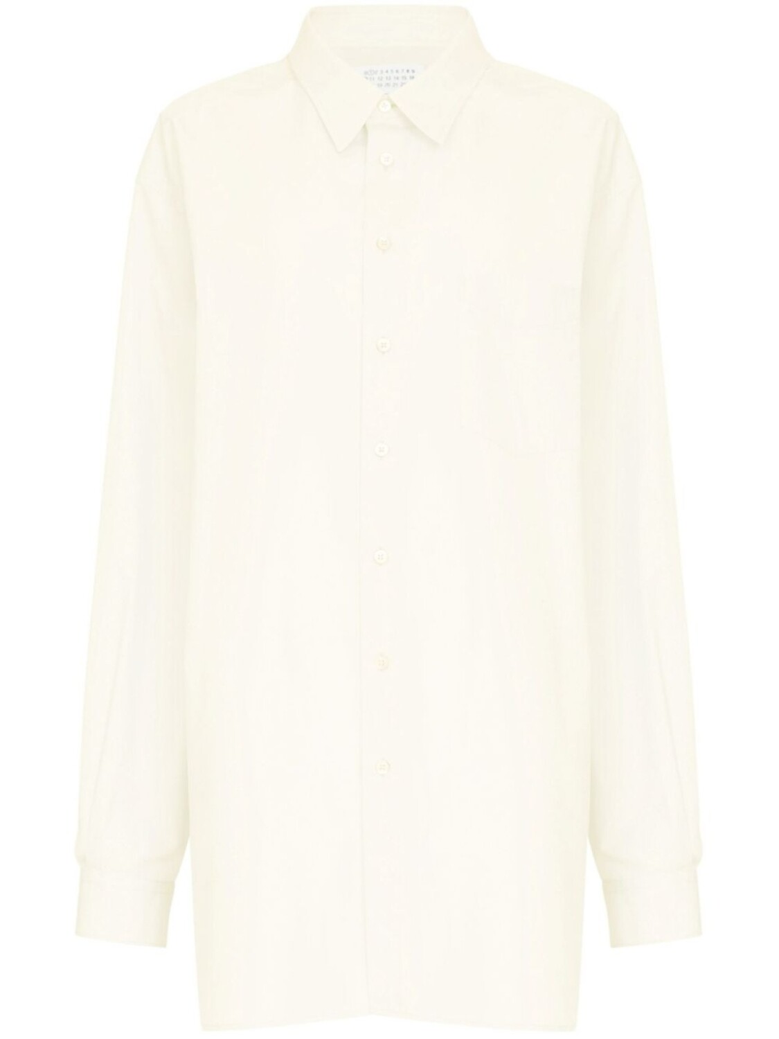 Рубашка оверсайз Maison Margiela, нейтральный цвет
Рубашка оверсайз Maison Margiela, нейтральный цвет