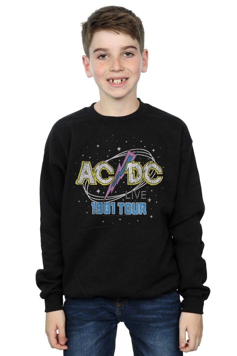 Толстовка Live Tour 1981 года AC/DC, черный
Толстовка Live Tour 1981 года AC/DC, черный