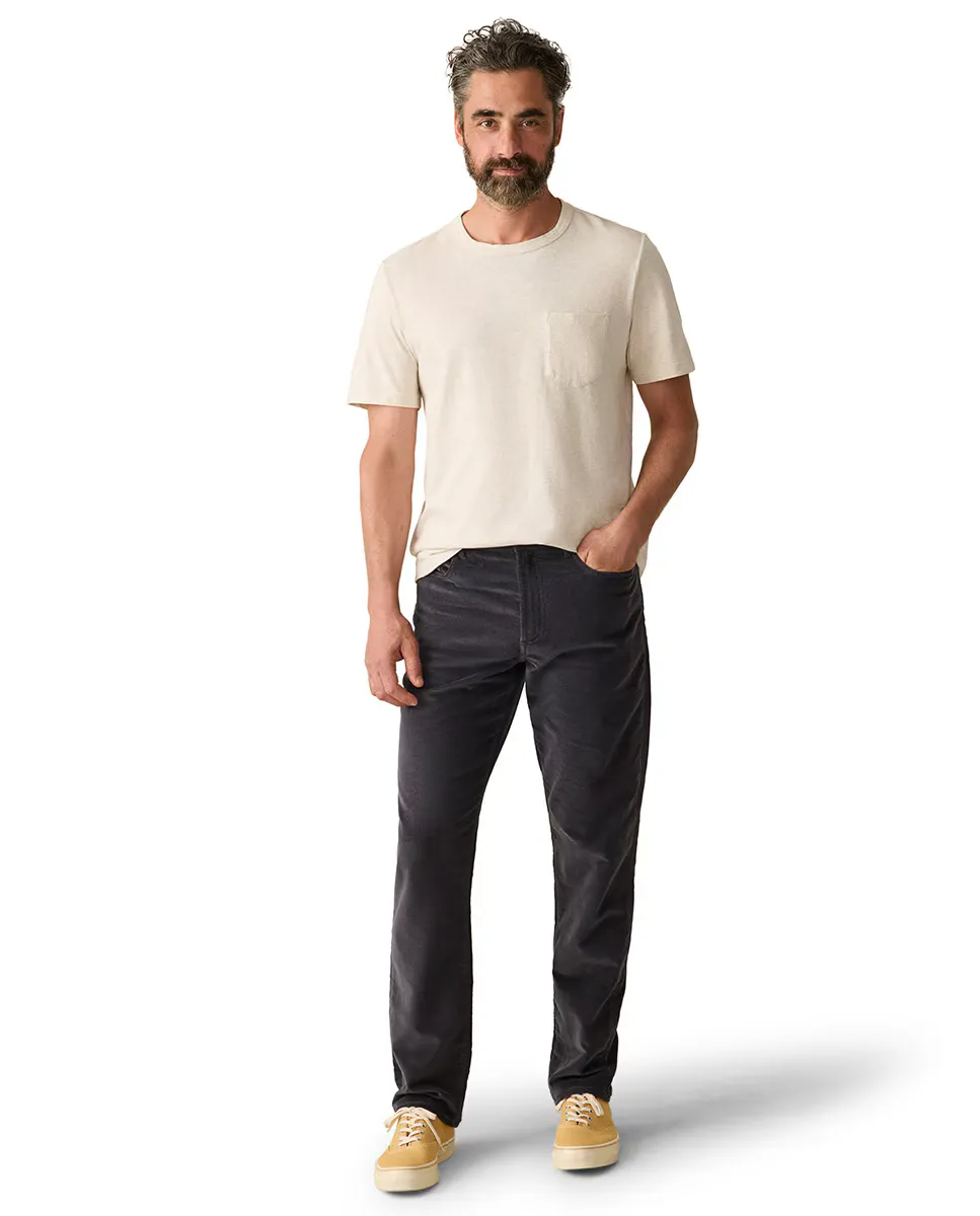 Мужские вельветовые брюки с 5 карманами Faherty, темно-серый
Мужские вельветовые брюки с 5 карманами Faherty, темно-серый