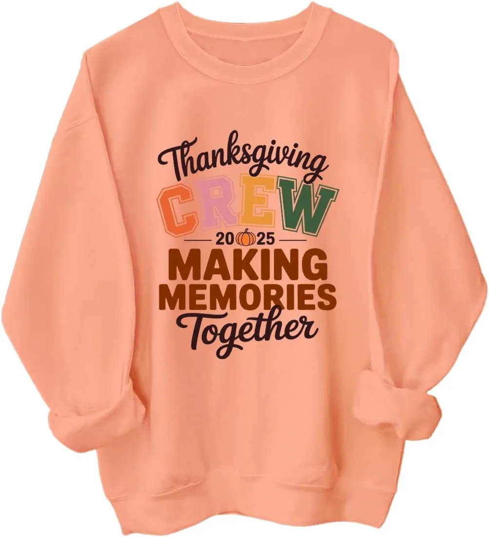 Толстовка Thanksgiving Crew Making Memories Together, осень 2025
Толстовка Thanksgiving Crew Making Memories Together, осень 2025