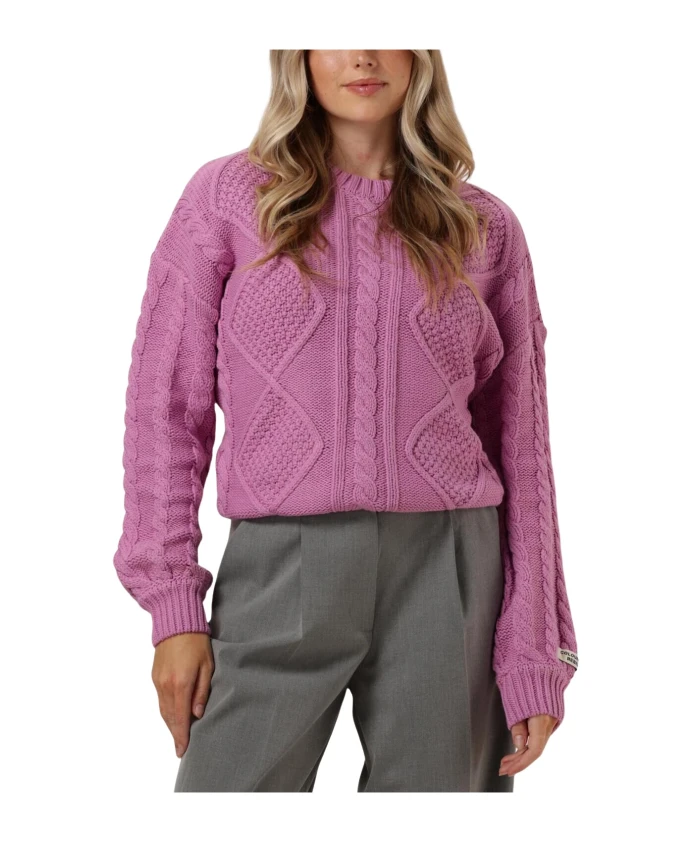 Свитер крупной вязки «Оливия» Colourful Rebel, розовый
Свитер крупной вязки «Оливия» Colourful Rebel, розовый