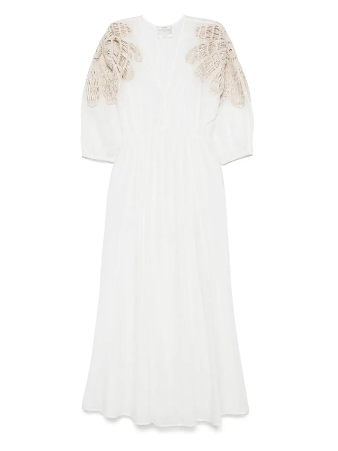 Forte Forte платье макси с вышивкой, белый
Forte Forte платье макси с вышивкой, белый