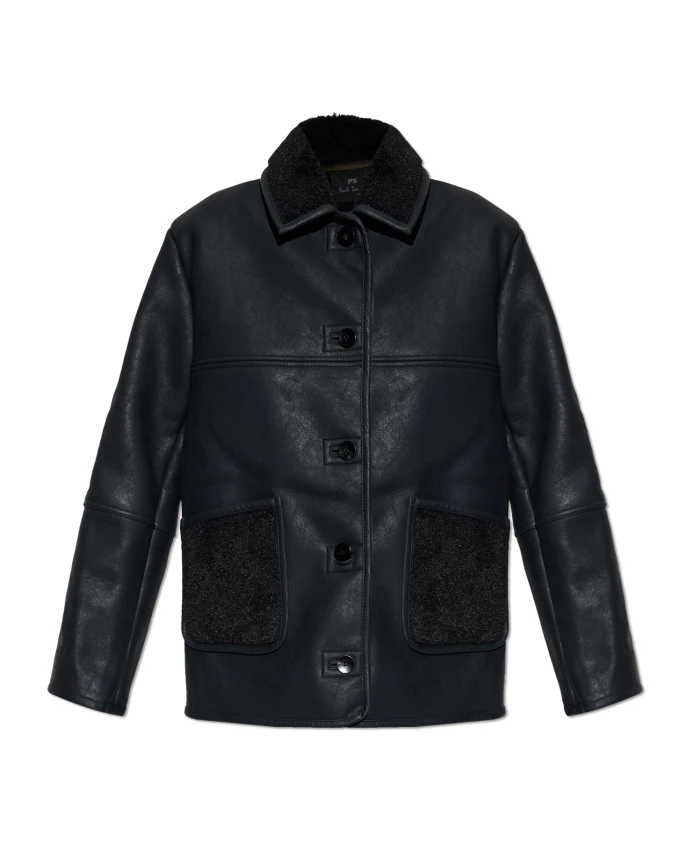 Куртка из искусственной кожи Ps By Paul Smith, черный
Куртка из искусственной кожи Ps By Paul Smith, черный