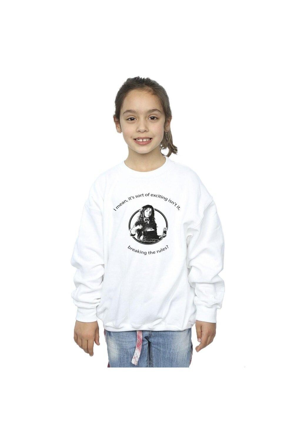 Толстовка «Гермиона, нарушающая правила» Harry Potter, белый
Толстовка «Гермиона, нарушающая правила» Harry Potter, белый