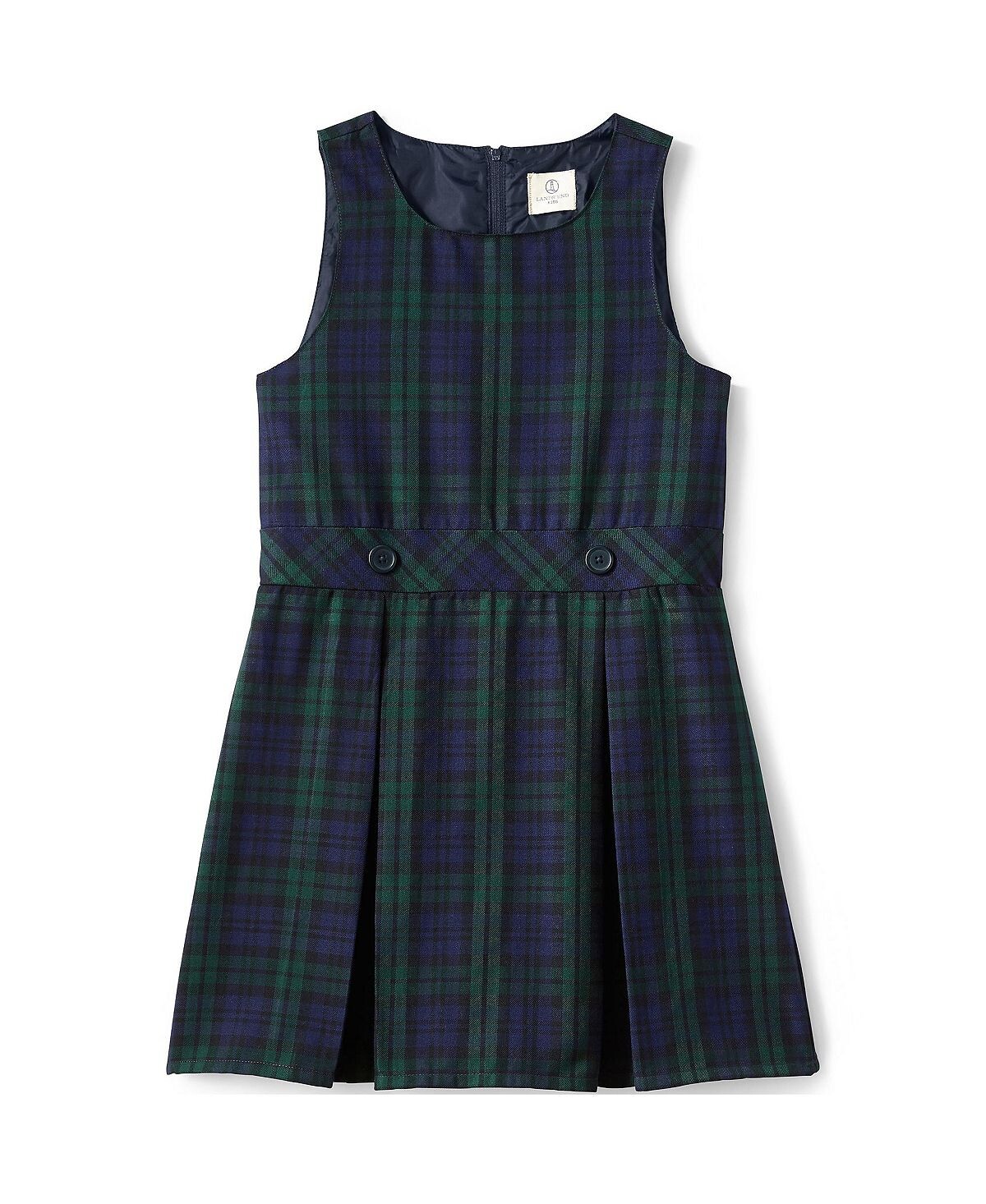 Школьная форма, клетчатый джемпер до колена для девочек Lands' End
Школьная форма, клетчатый джемпер до колена для девочек Lands' End