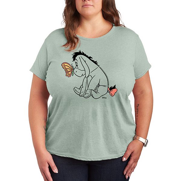Футболка с принтом Plus size Winnie the Pooh, Eeyore и бабочка Disney, Heather Sea Foam
Футболка с принтом Plus size Winnie the Pooh, Eeyore и бабочка Disney, Heather Sea Foam