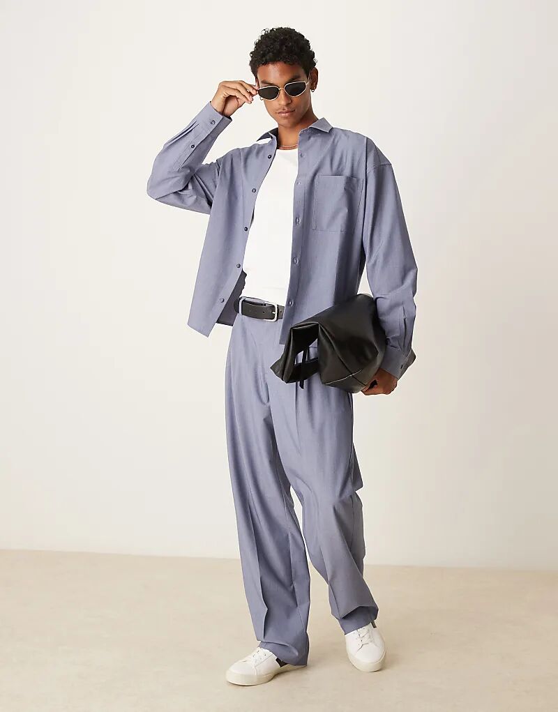 Рубашка свободного кроя в стиле 90-х от ASOS DESIGN синего цвета
Рубашка свободного кроя в стиле 90-х от ASOS DESIGN синего цвета