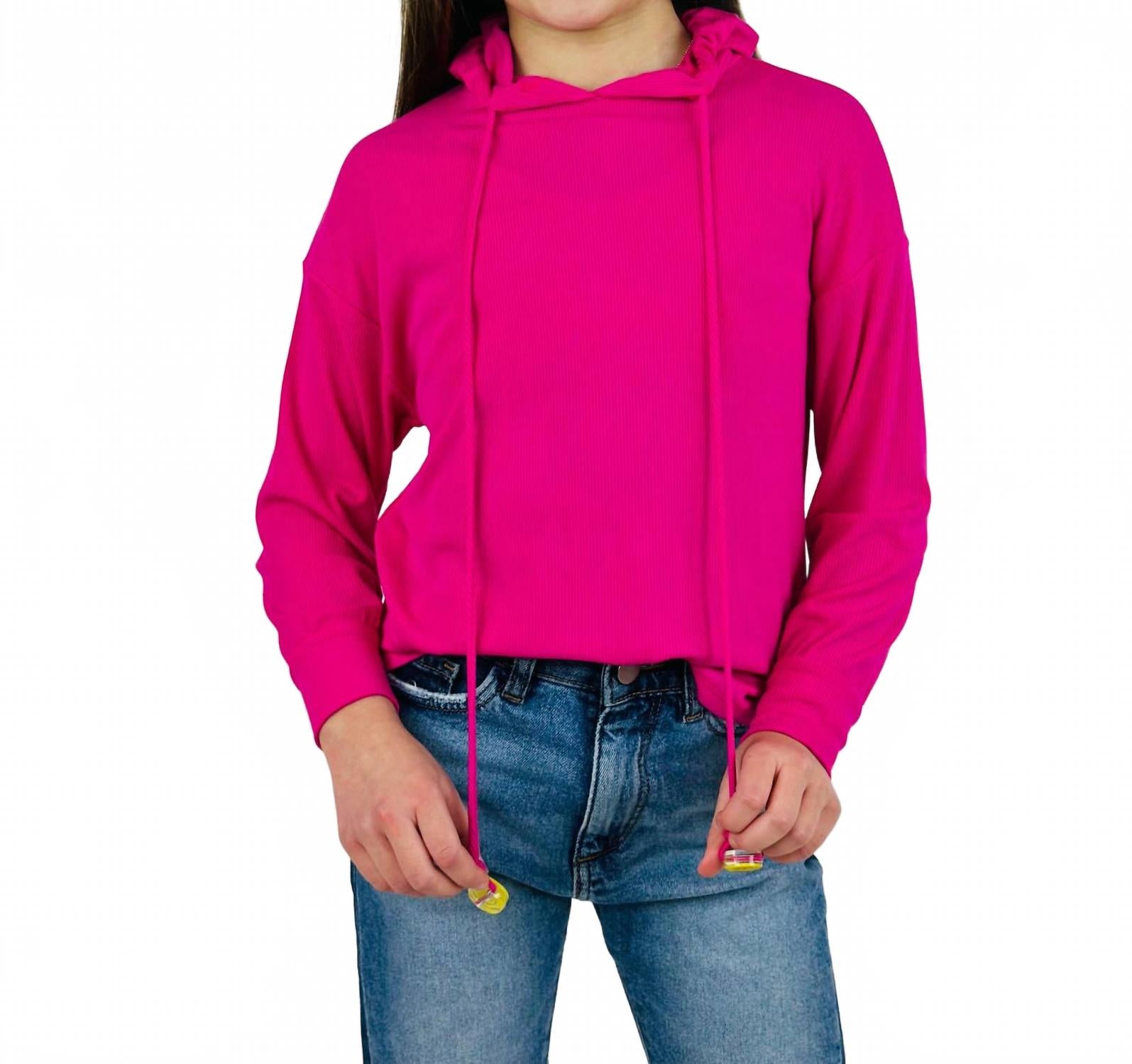 Детская худи на шнурке с улыбкой в ярко-розовом цвете Rock & Candy
Детская худи на шнурке с улыбкой в ярко-розовом цвете Rock & Candy