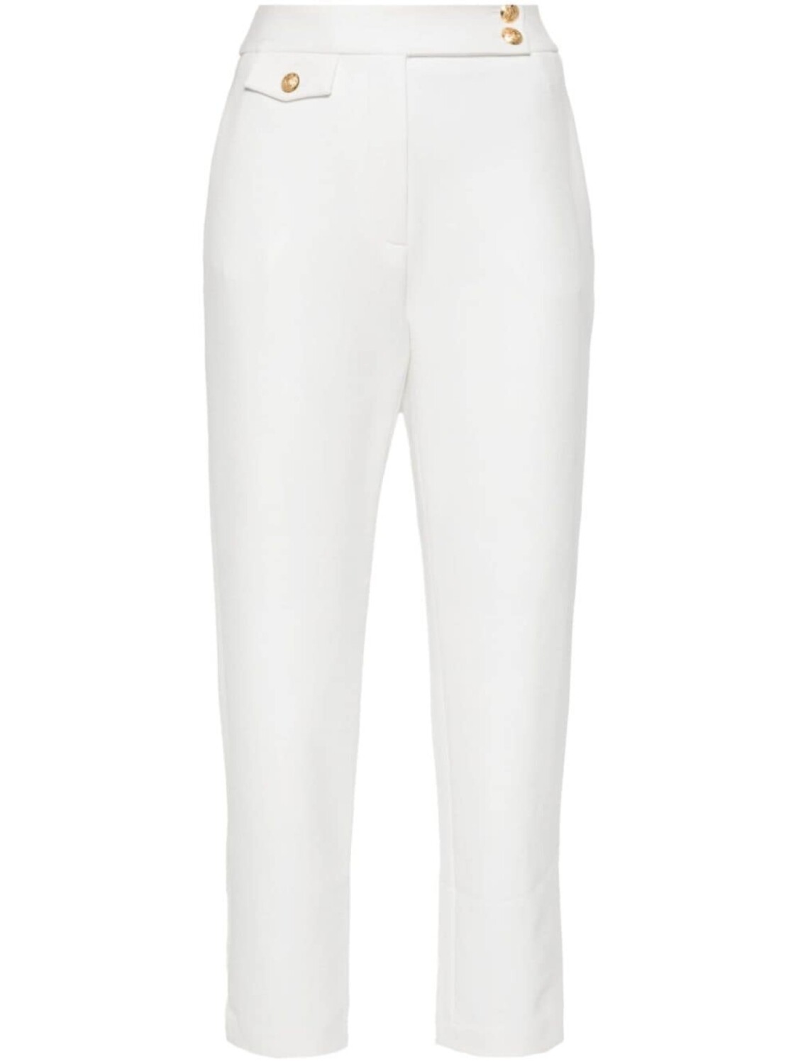 Укороченные брюки приталенного кроя Renzo Veronica Beard, белый
Укороченные брюки приталенного кроя Renzo Veronica Beard, белый