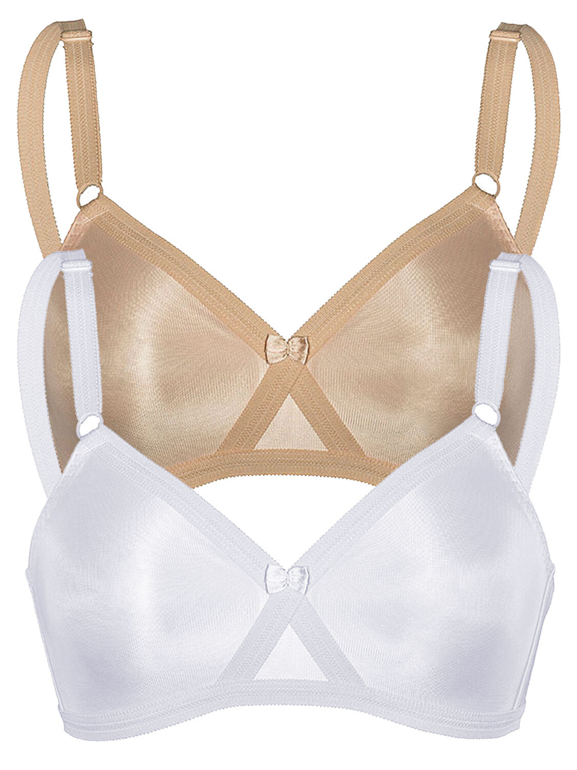 Бюстгальтер без косточек Sassa 2er Sparpack Soft BH ohne Bügel, цвет Weiss puder
Бюстгальтер без косточек Sassa 2er Sparpack Soft BH ohne Bügel, цвет Weiss puder