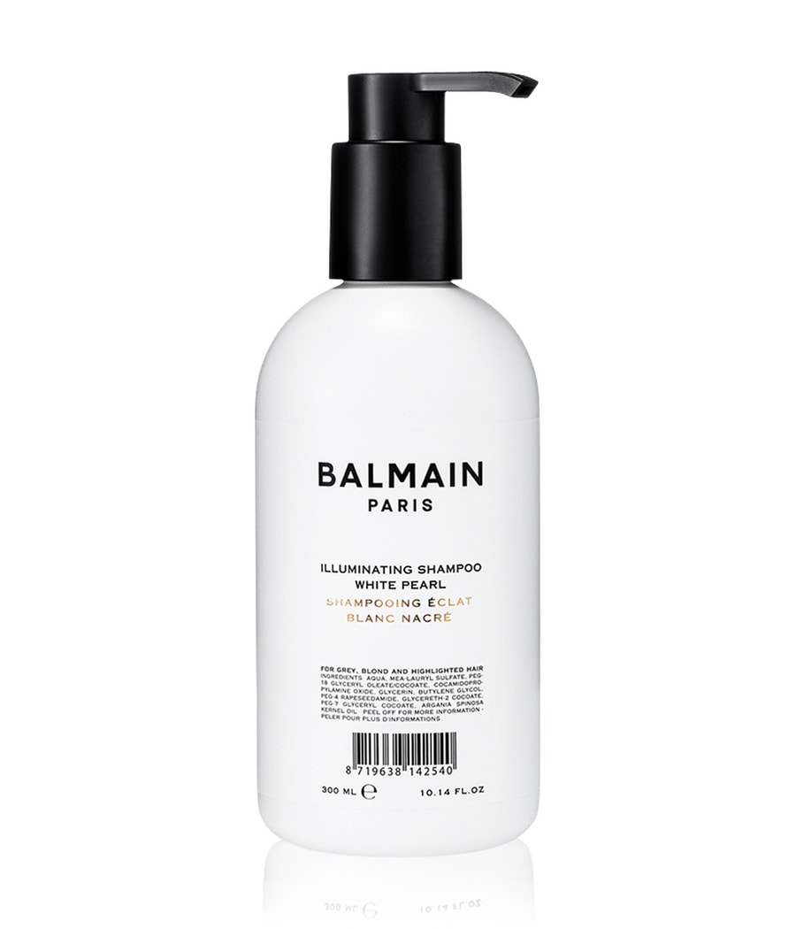 Шампунь для волос Balmain Hair Couture Illuminating Shampoo White Pearl, 300 ml
Шампунь для волос Balmain Hair Couture Illuminating Shampoo White Pearl, 300 ml