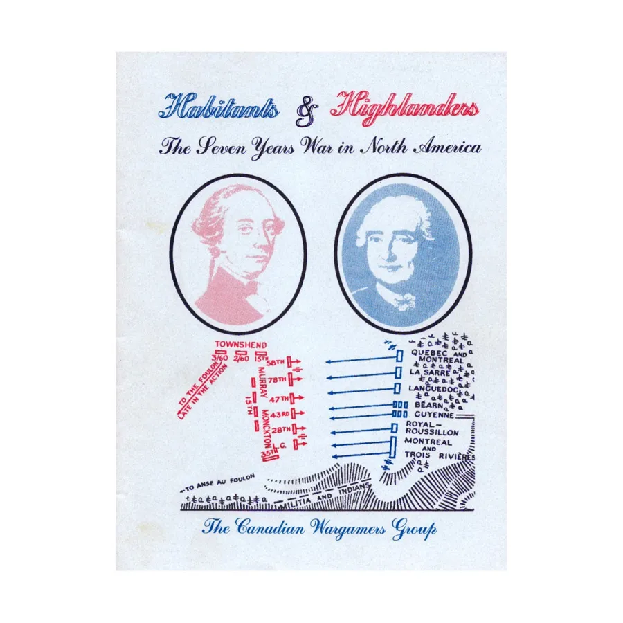 Жители и горцы - Семилетняя война в Северной Америке, Miniature Rules (Canadian Wargamers Group)
Жители и горцы - Семилетняя война в Северной Америке, Miniature Rules (Canadian Wargamers Group)