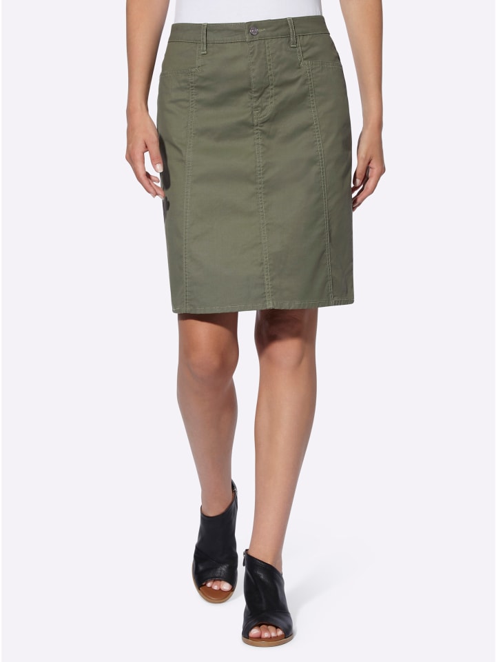 Юбка до колена Heine, хаки
Юбка до колена Heine, хаки