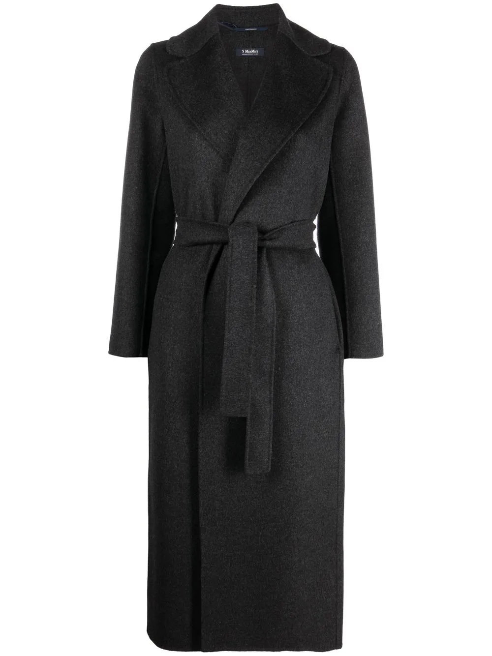 Пальто из необработанной шерсти с поясом 'S Max Mara, серый
Пальто из необработанной шерсти с поясом 'S Max Mara, серый