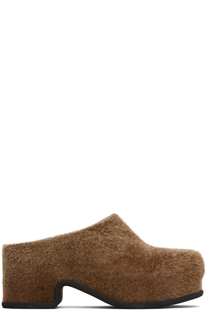 Коричневые овчинные туфли-лоферы Dries Van Noten
Коричневые овчинные туфли-лоферы Dries Van Noten