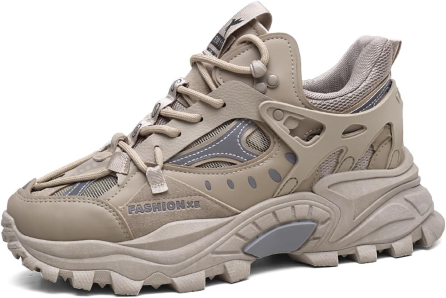 Мужские модные высокие кроссовки на платформе из кожи - средняя подошва с двойной плотностью, противоскользящая резиновая подошва, усиленный носок - идеально подходят для вождения, прогулок, бега и теннисных тренировок Kpdwfms, хаки
Мужские модные высокие кроссовки на платформе из кожи - средняя подошва с двойной плотностью, противоскользящая резиновая подошва, усиленный носок - идеально подходят для вождения, прогулок, бега и теннисных тренировок Kpdwfms, хаки