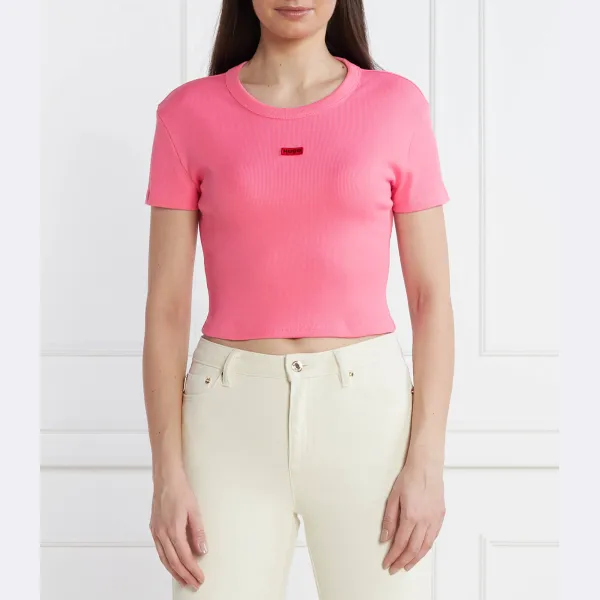 Deluisa_1 укороченная футболка Hugo, розовый
Deluisa_1 укороченная футболка Hugo, розовый