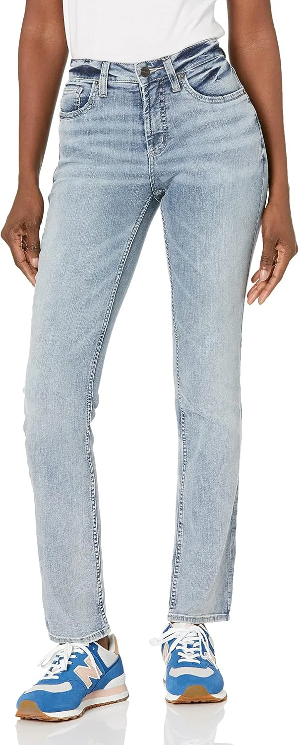 Джинсы Authentic by Silver Jeans The Curvy High Rise Slim Leg Straight
Джинсы Authentic by Silver Jeans The Curvy High Rise Slim Leg Straight
