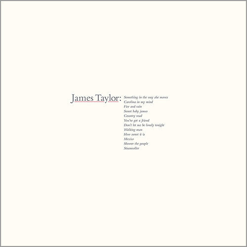 Виниловая пластинка Taylor, James: James Taylor's Greatest Hits (2019 Remaster)
Виниловая пластинка Taylor, James: James Taylor's Greatest Hits (2019 Remaster)