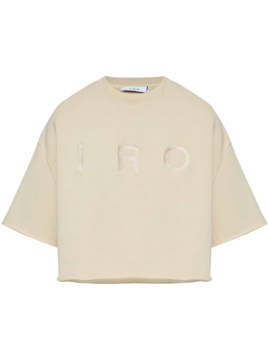 IRO футболка Linda с логотипом, нейтральный цвет
IRO футболка Linda с логотипом, нейтральный цвет