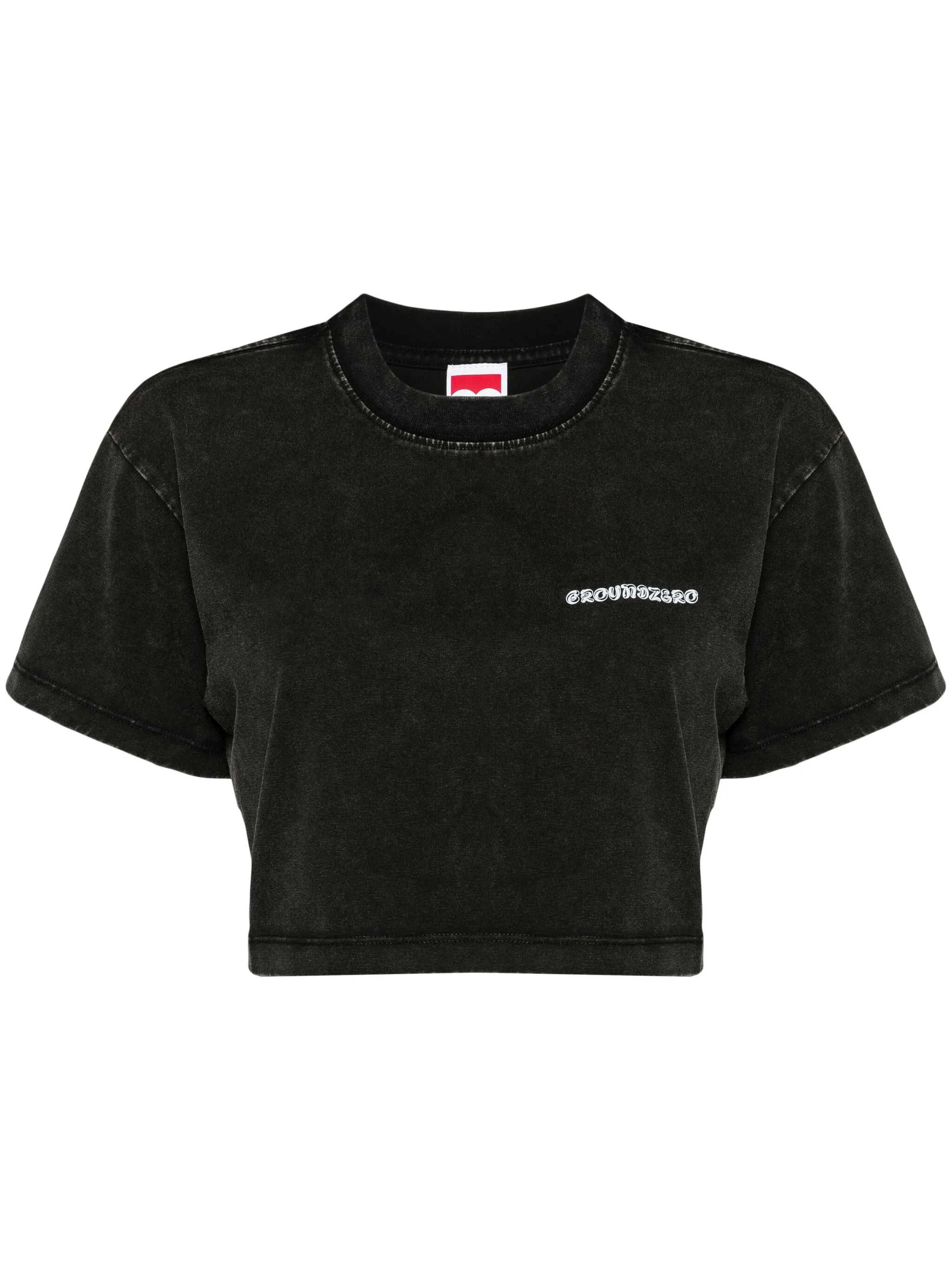 Укороченная футболка с логотипом Ground Zero, черный
Укороченная футболка с логотипом Ground Zero, черный