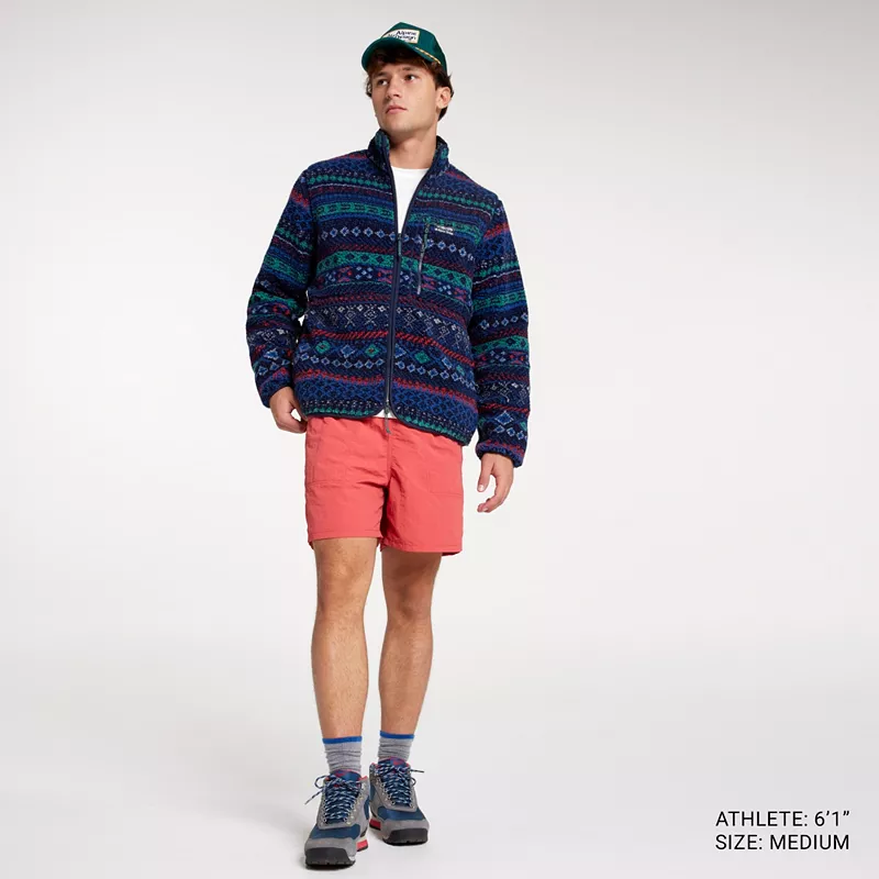 Мужская флисовая куртка Alpine Design из шерпы с молнией во всю длину, цвет Deep Navy Fair Isle Multi
Мужская флисовая куртка Alpine Design из шерпы с молнией во всю длину, цвет Deep Navy Fair Isle Multi