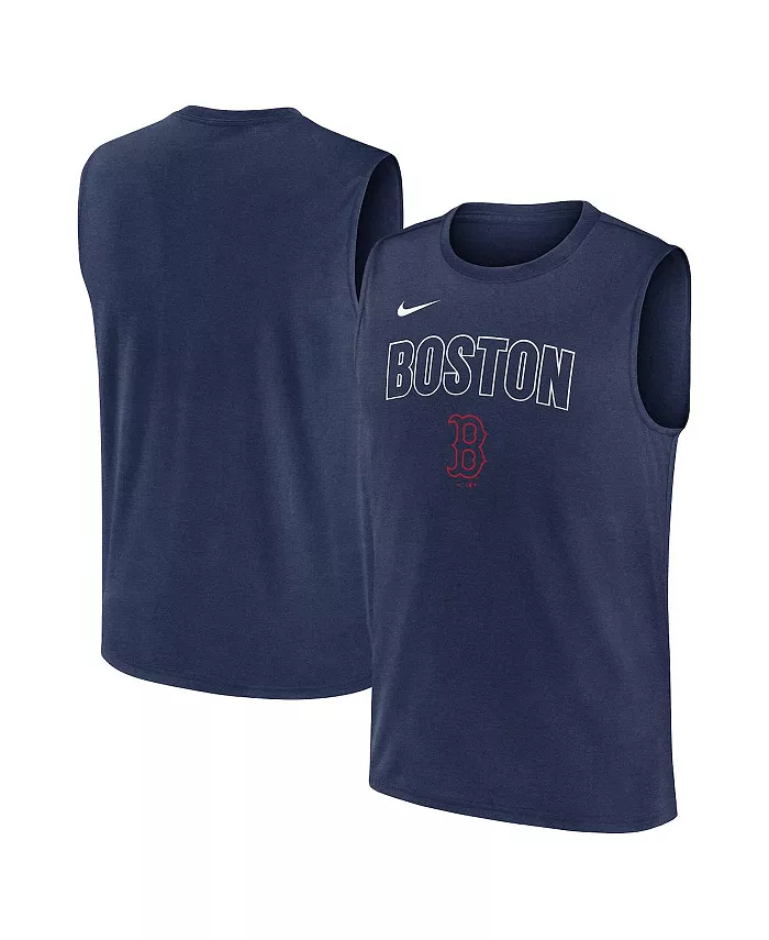 Мужская темно-синяя майка Boston Red Sox Knockout Performance Muscle Nike
Мужская темно-синяя майка Boston Red Sox Knockout Performance Muscle Nike