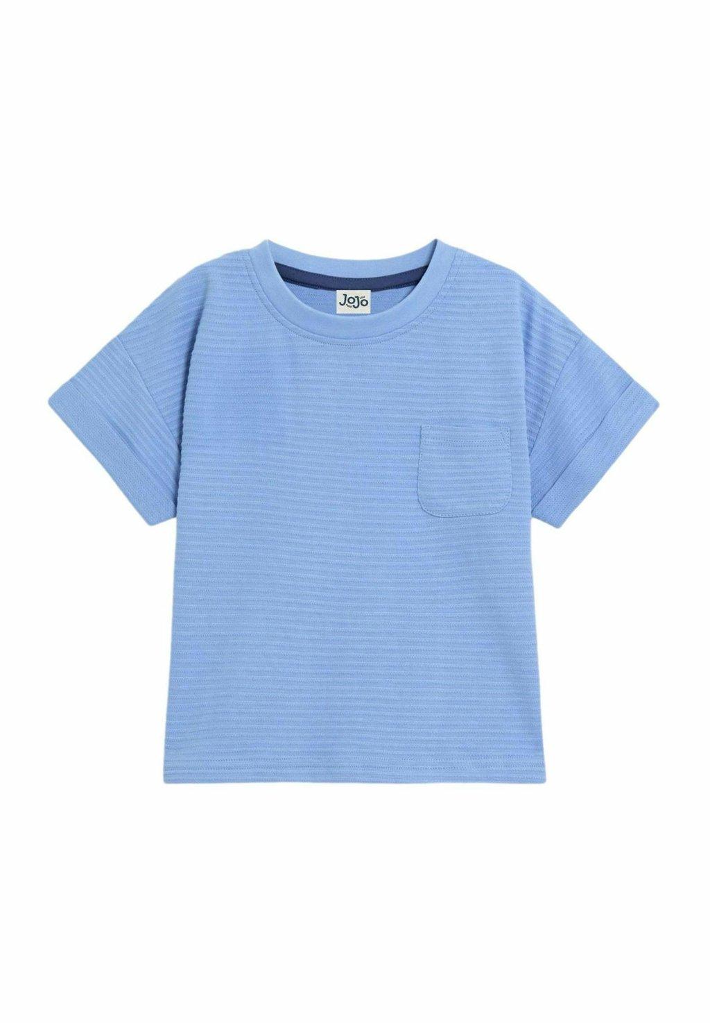 Базовая футболка TEXTURED JoJo Maman Bébé, синий
Базовая футболка TEXTURED JoJo Maman Bébé, синий