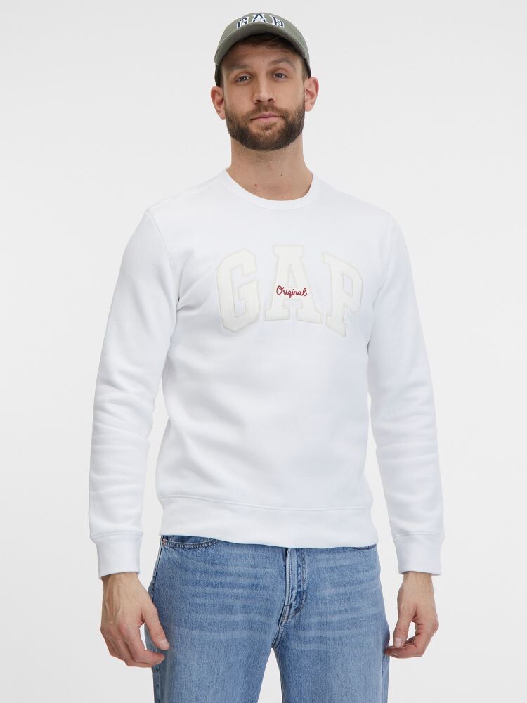 Толстовка с логотипом Gap, белый
Толстовка с логотипом Gap, белый