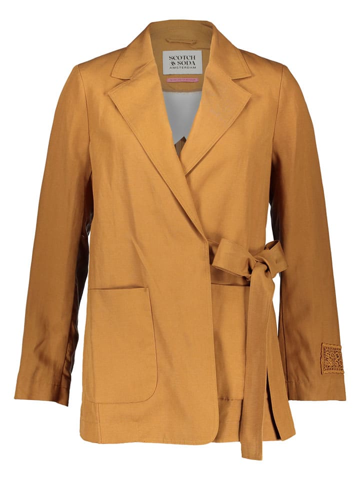 Scotch & Soda Светло-коричневый пиджак
Scotch & Soda Светло-коричневый пиджак
