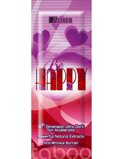 Пакетик-активатор загара, 15 мл Asther, Be Happy
Пакетик-активатор загара, 15 мл Asther, Be Happy