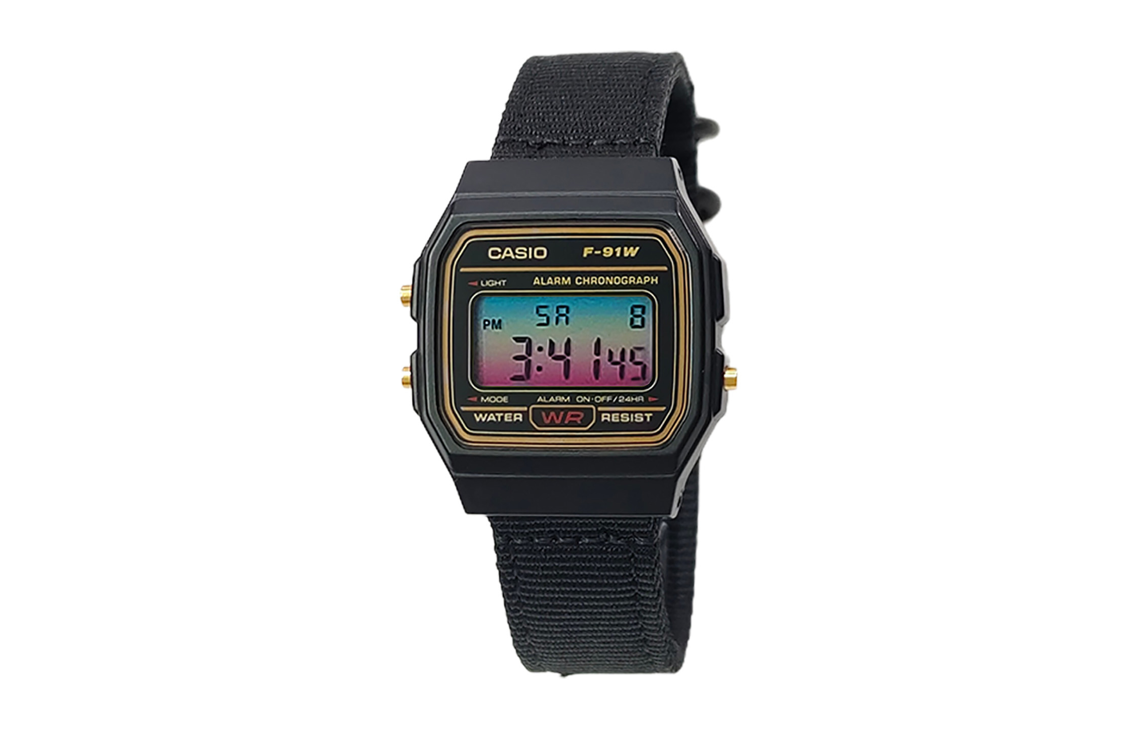 CASIO Мужские часы Retrofit Series с кварцевым механизмом и нейлоновым ремешком, черный циферблат
CASIO Мужские часы Retrofit Series с кварцевым механизмом и нейлоновым ремешком, черный циферблат