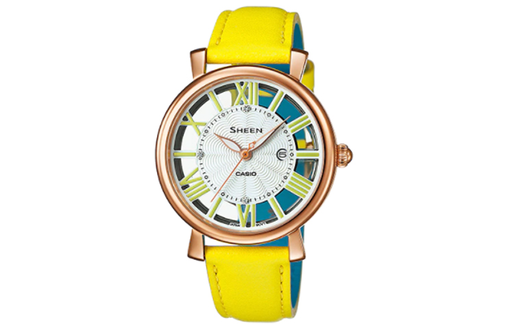 CASIO Часы Women's SHEEN White Watch SHE-4047PGL-9A, White Dial
CASIO Часы Women's SHEEN White Watch SHE-4047PGL-9A, White Dial