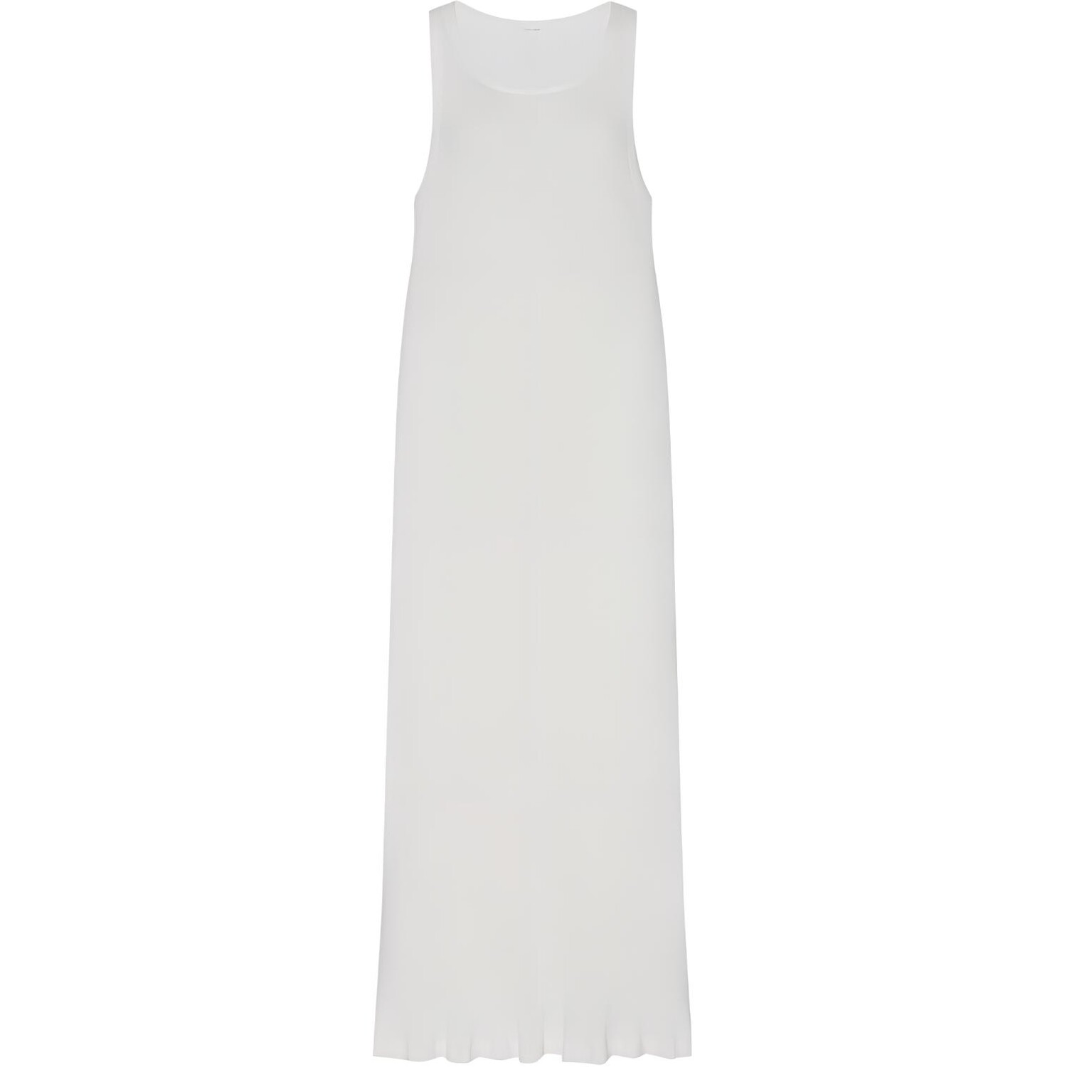 Платье без рукавов женское белое The Row
Платье без рукавов женское белое The Row