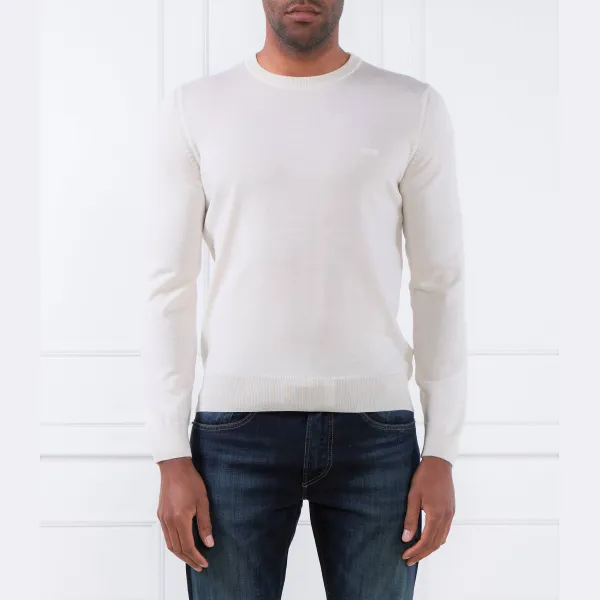 Свитер обычного кроя на пуговицах Boss, белый
Свитер обычного кроя на пуговицах Boss, белый