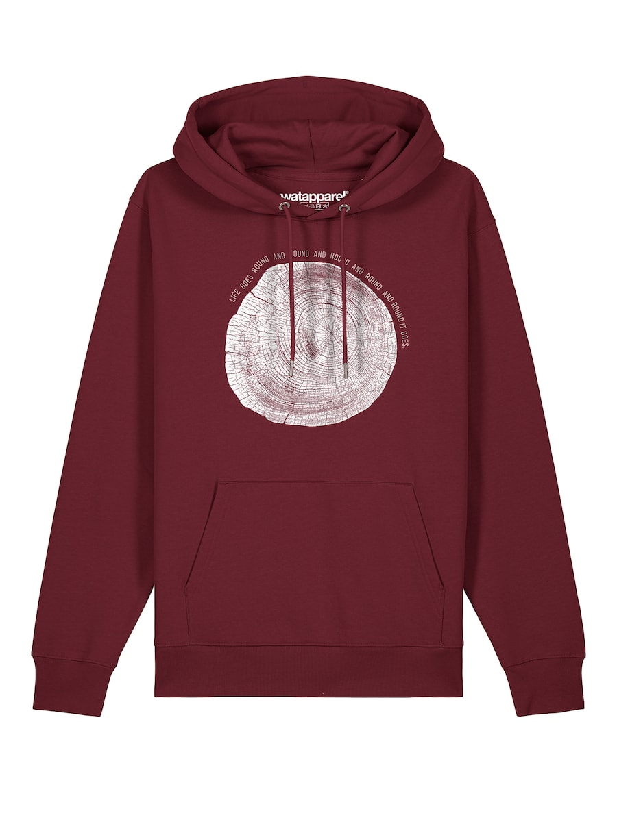Толстовка Watapparel Baumscheibe, бургундия
Толстовка Watapparel Baumscheibe, бургундия