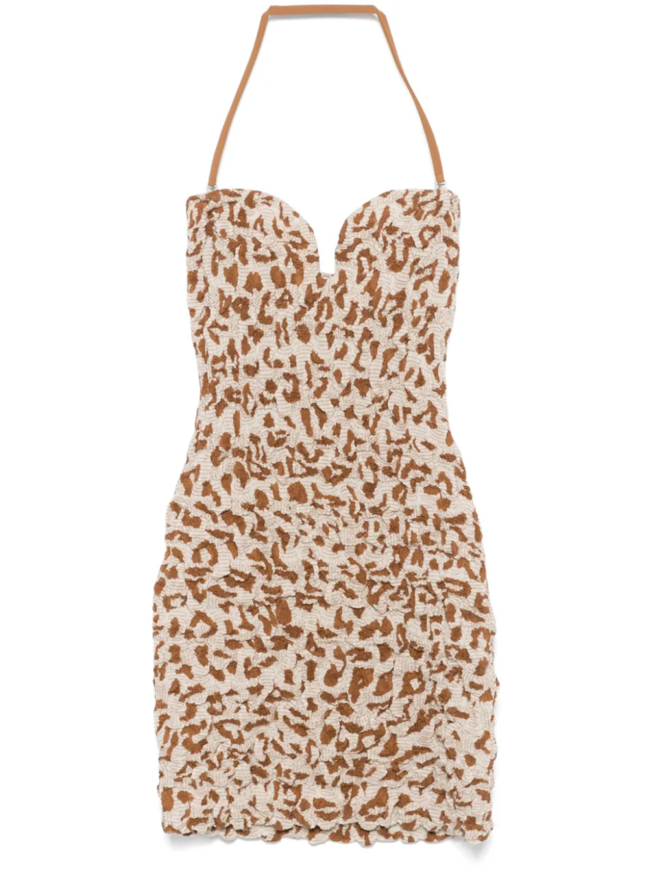 Платье мини с вырезом в форме сердца Nanushka, нейтральный
Платье мини с вырезом в форме сердца Nanushka, нейтральный