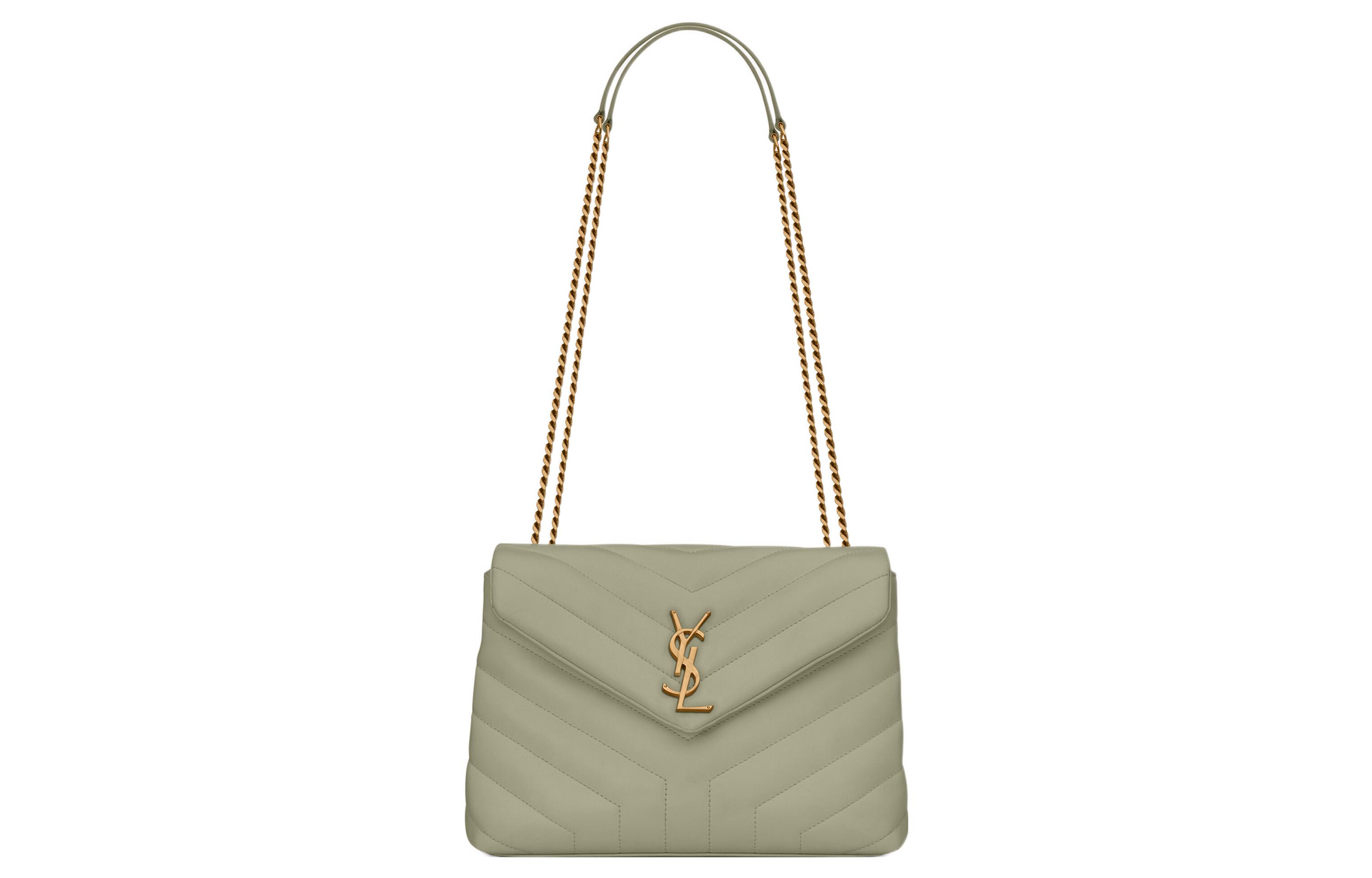 LOULOU Кожаная переносная сумка через плечо женская шалфейно-зеленая SAINT LAURENT
LOULOU Кожаная переносная сумка через плечо женская шалфейно-зеленая SAINT LAURENT