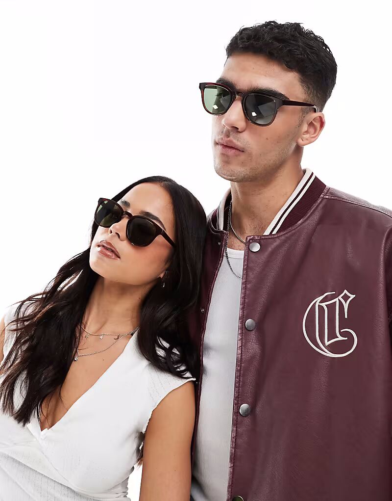 Солнцезащитные очки A.Kjaerbede Bate классические круглые коричневого цвета 
Солнцезащитные очки A.Kjaerbede Bate классические круглые коричневого цвета