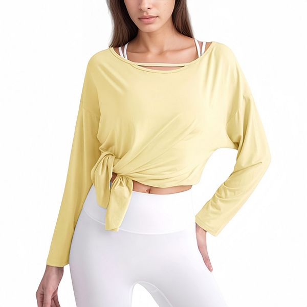 Женский длинный свитер с вырезом лодочкой и разрезом по боку Anna-Kaci, Yellow
Женский длинный свитер с вырезом лодочкой и разрезом по боку Anna-Kaci, Yellow