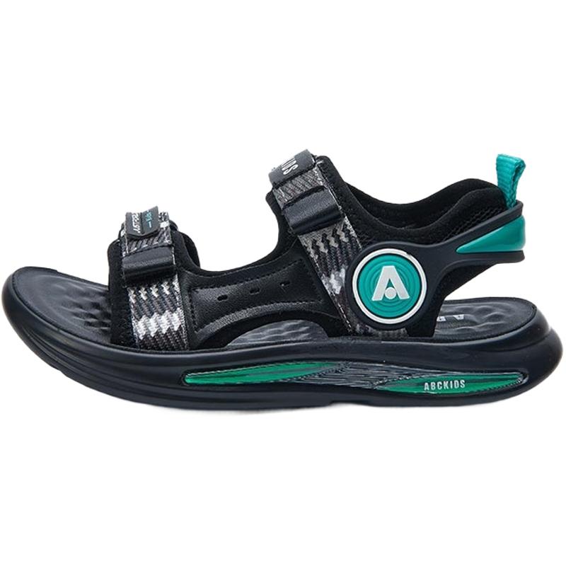 Нескользящие и дышащие детские сандалии для подростков ABC KIDS, черный/зеленый
Нескользящие и дышащие детские сандалии для подростков ABC KIDS, черный/зеленый