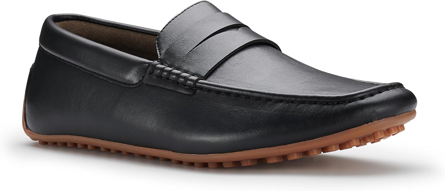 Коллекция мужских лоферов Ferro Aldo, Классические слипоны-пенни и мокасины для вождения для повседневной и нарядной одежды, черный
Коллекция мужских лоферов Ferro Aldo, Классические слипоны-пенни и мокасины для вождения для повседневной и нарядной одежды, черный