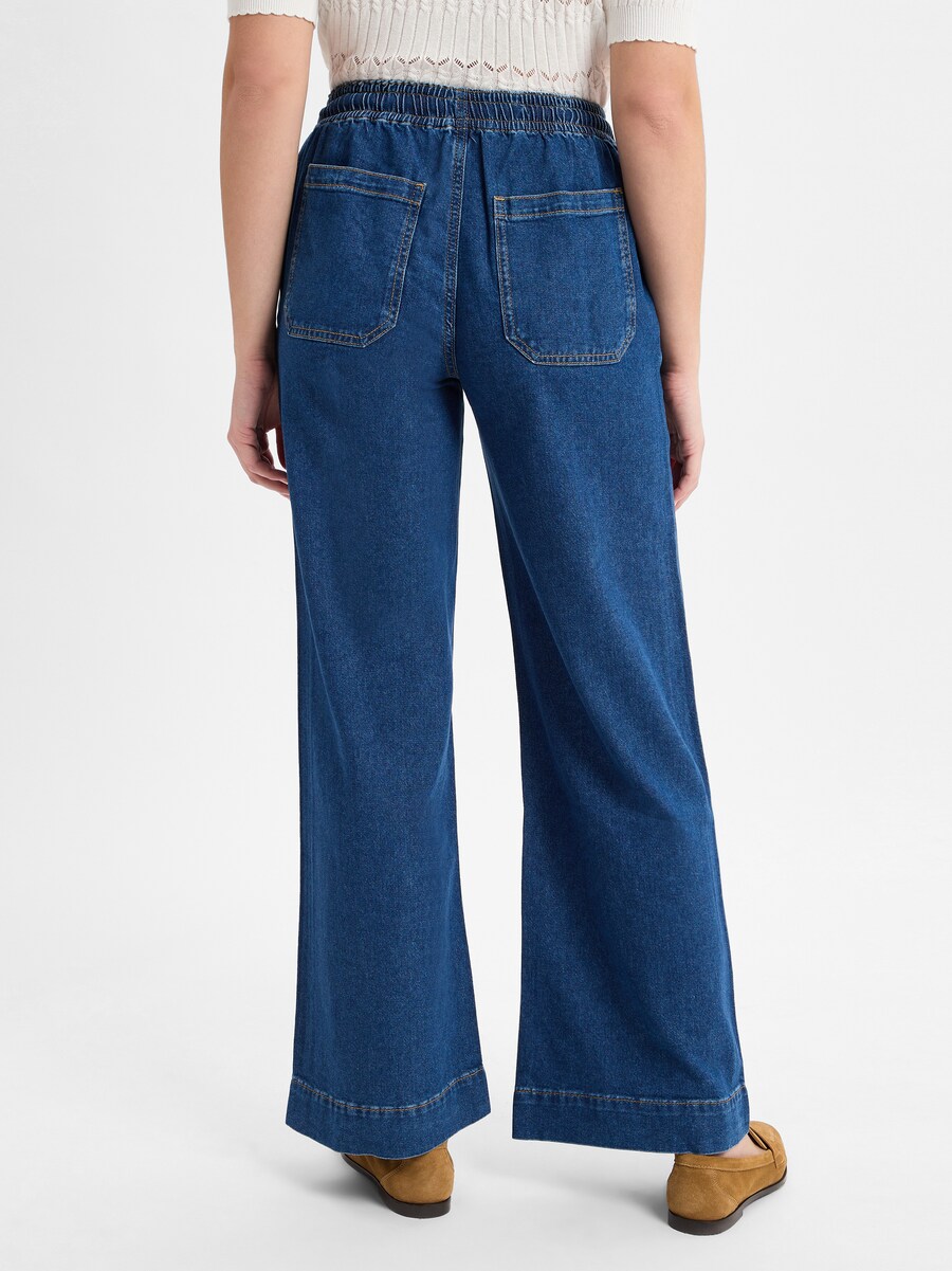 Джинсы с широкими штанинами OPUS Miva, Blue Denim
Джинсы с широкими штанинами OPUS Miva, Blue Denim