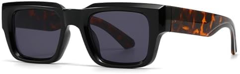 Модные квадратные солнцезащитные очки с градиентным переходом для мужчин в стиле панк, с широкими дужками, солнцезащитные очки UV400 в стиле ретро для женщин MTZJH, Black Leopard Grey
Модные квадратные солнцезащитные очки с градиентным переходом для мужчин в стиле панк, с широкими дужками, солнцезащитные очки UV400 в стиле ретро для женщин MTZJH, Black Leopard Grey