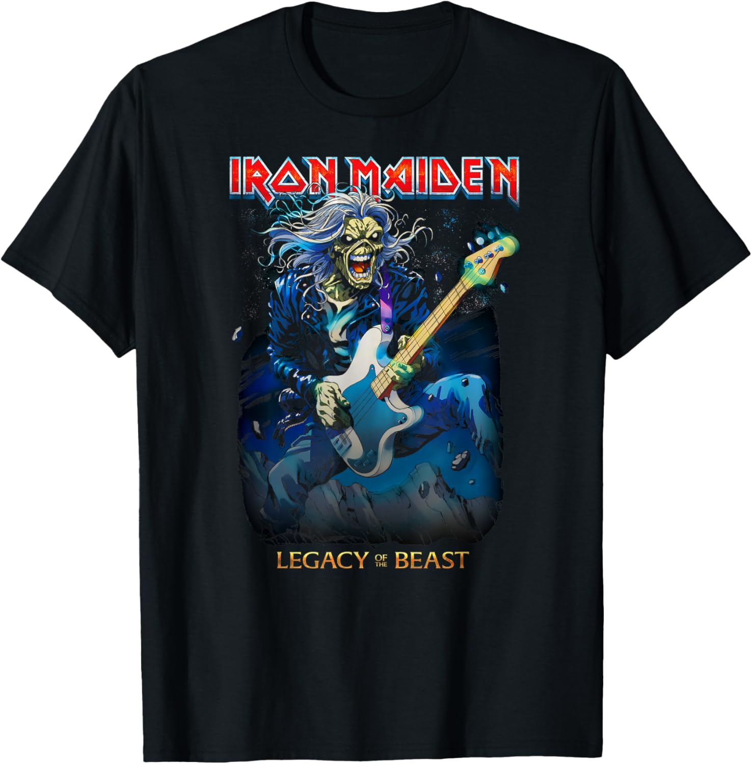 Футболка с Эдди на бас-гитаре Iron Maiden, черный
Футболка с Эдди на бас-гитаре Iron Maiden, черный