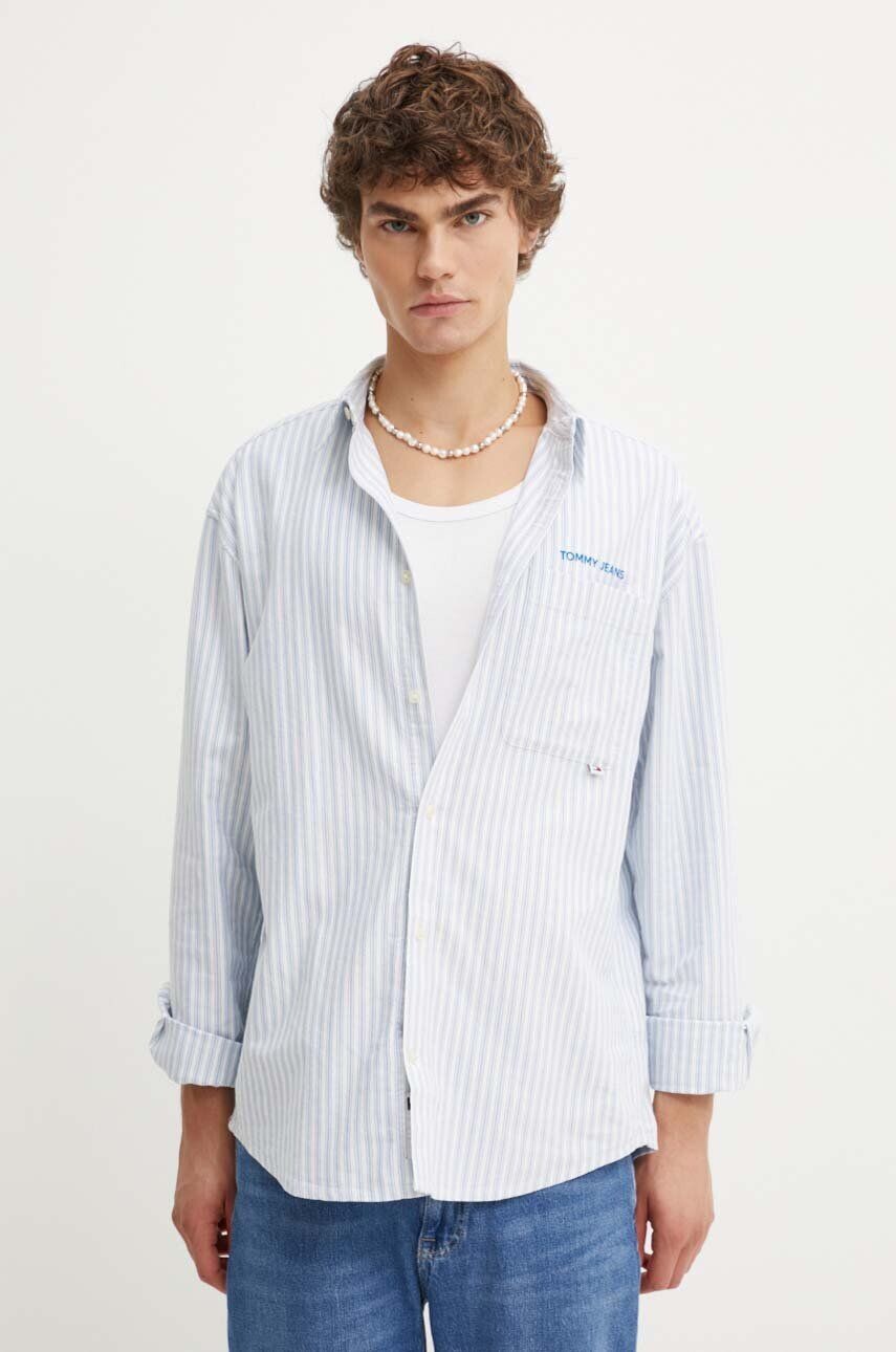 Хлопковая рубашка Tommy Jeans, синий
Хлопковая рубашка Tommy Jeans, синий