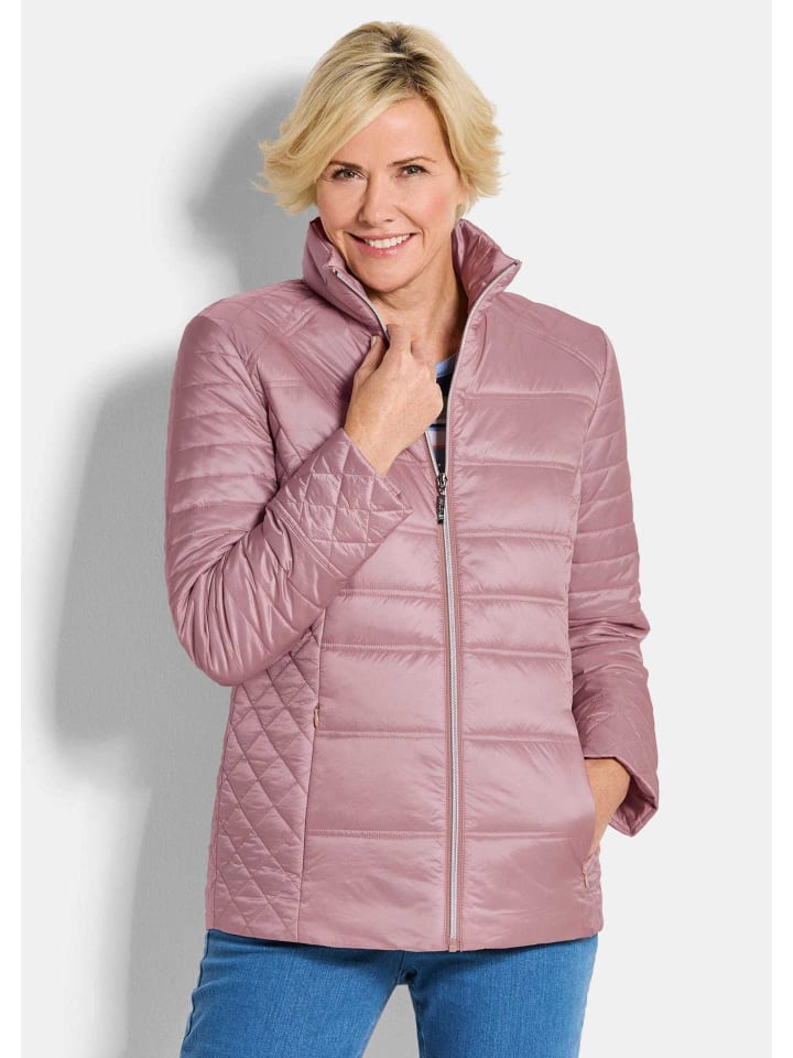 GOLDNER Стеганая куртка переходного периода с различными узорами розового цвета
GOLDNER Стеганая куртка переходного периода с различными узорами розового цвета