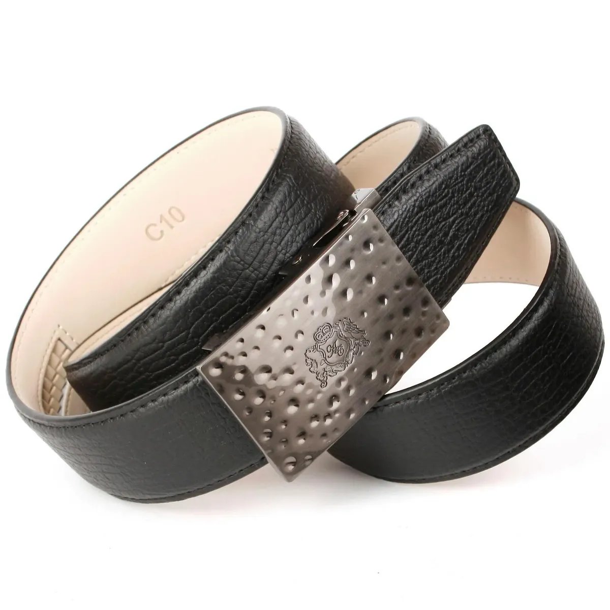 Кожаный ремень Anthoni Crown, с автоматической застежкой, изогнутый, черный
Кожаный ремень Anthoni Crown, с автоматической застежкой, изогнутый, черный