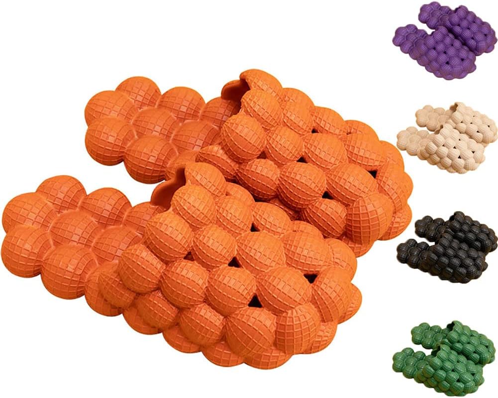 Унисекс сандалии с личи, тапочки с личи для дома, душа и пляжа, массажные тапочки для снятия стресса для использования внутри и снаружи Han Shan, оранжевый
Унисекс сандалии с личи, тапочки с личи для дома, душа и пляжа, массажные тапочки для снятия стресса для использования внутри и снаружи Han Shan, оранжевый